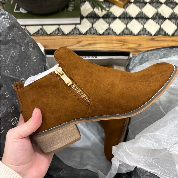 ShuShop Shoes - SHUSHOP Brown Ankle Boots